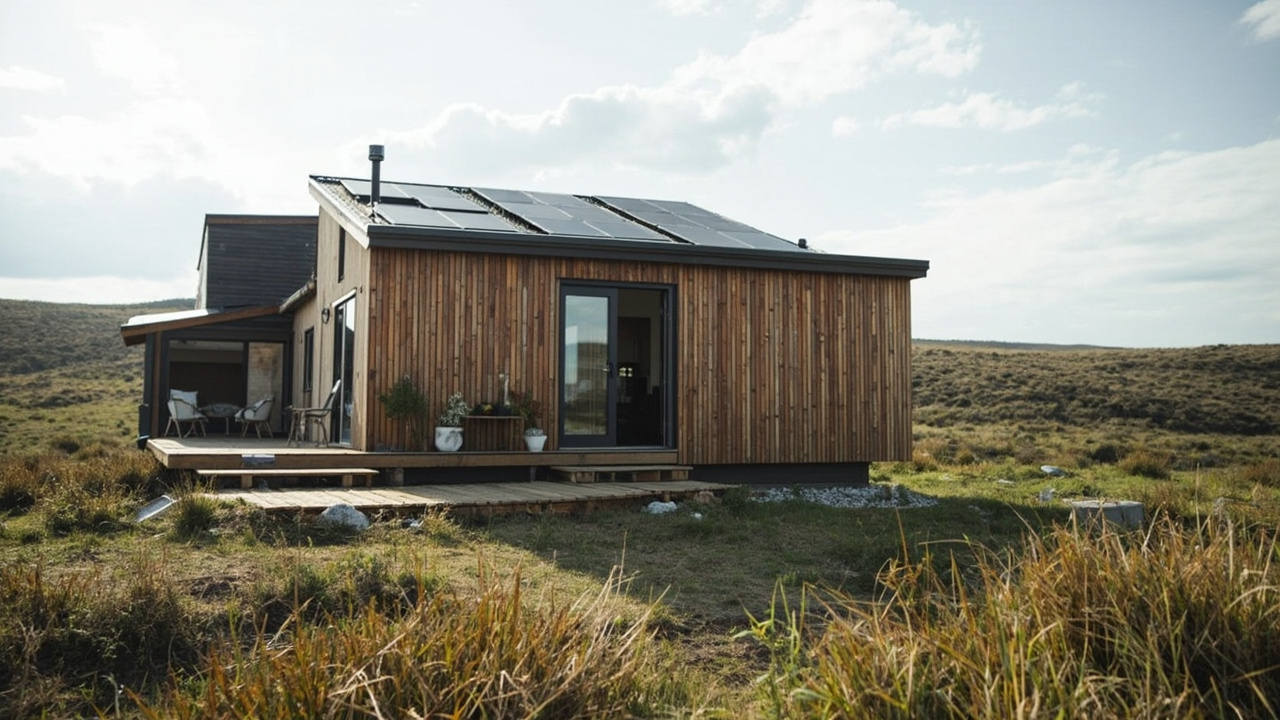 Off-grid system without power lines